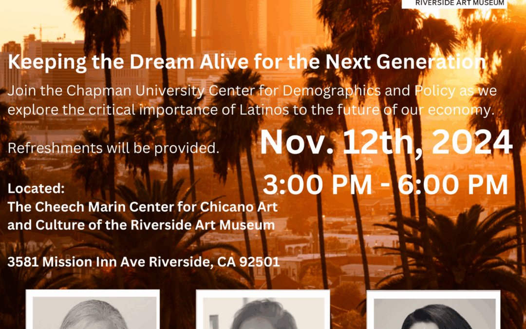 SAVE THE DATE: Inland Empire Leaders Gather to Discuss Latino Prosperity Report